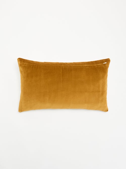 Housse de coussin bi-matière - Kiabi Housse de coussin bi-matière - Kiabi
