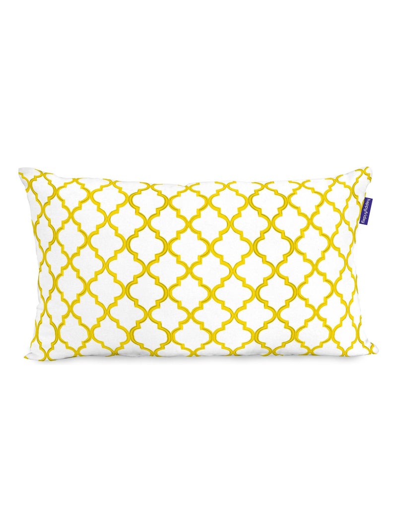Housse de coussin Birds of paradise "Happyfriday" Blanc - Kiabi