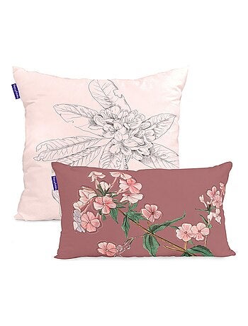 Housse de coussin Blooming "Happyfriday"