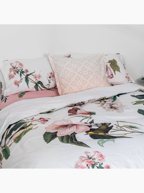 Housse de coussin Blooming "Happyfriday" - Kiabi