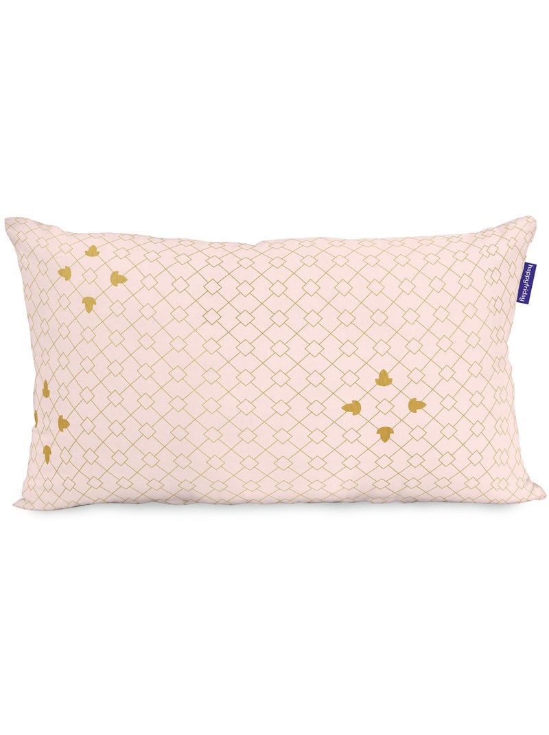 Housse de coussin Blooming "Happyfriday" Multicolore - Kiabi