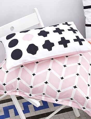 Housse de coussin Blush "Happyfriday