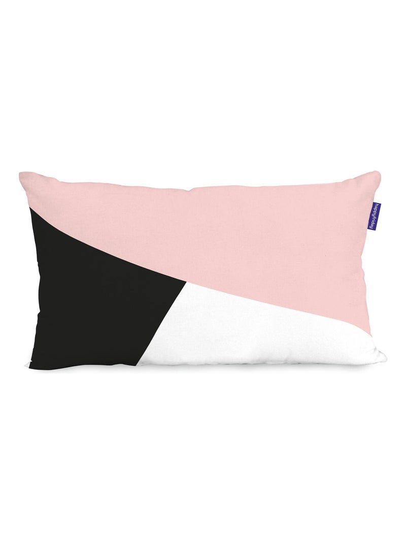 Housse de coussin Blush "Happyfriday" Blanc - Kiabi