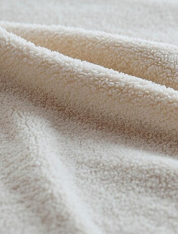 Housse de coussin bouclette