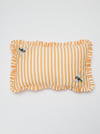 Housse de coussin brodé - Kiabi Home