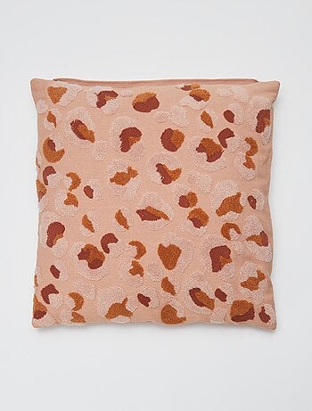 Housse de coussin brodée - Kiabi Home