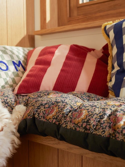 Housse de coussin brodée - Kiabi Home - Kiabi