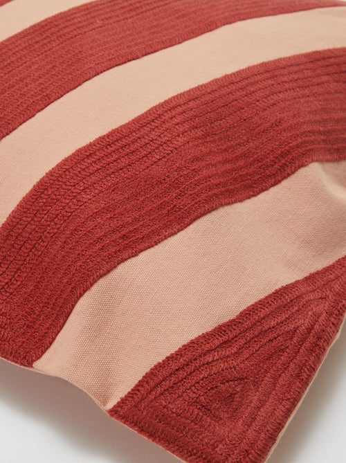 Housse de coussin brodée - Kiabi Home - Kiabi