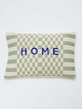 Housse de coussin brodée - Kiabi Home