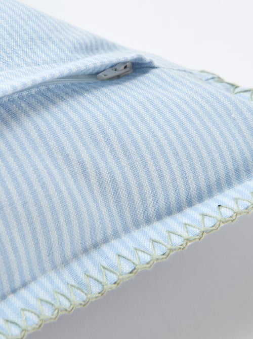 Housse de coussin brodée - Kiabi