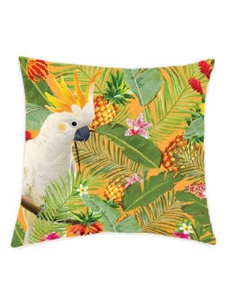 Housse de coussin cacatoès