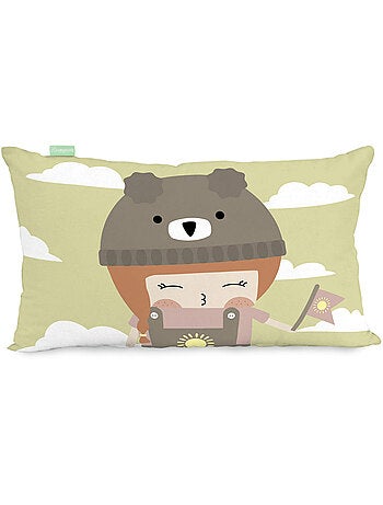 Housse de coussin camping "happyfriday