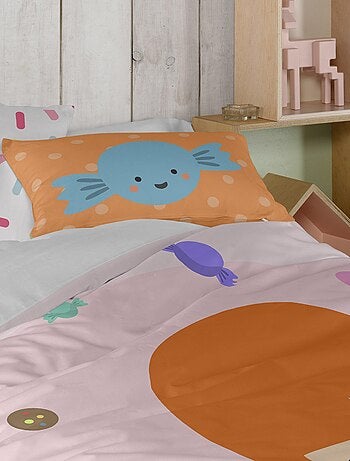 Housse de coussin Candies "Happyfriday