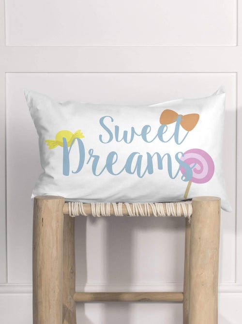 Housse de coussin Candies "Happyfriday" - Kiabi