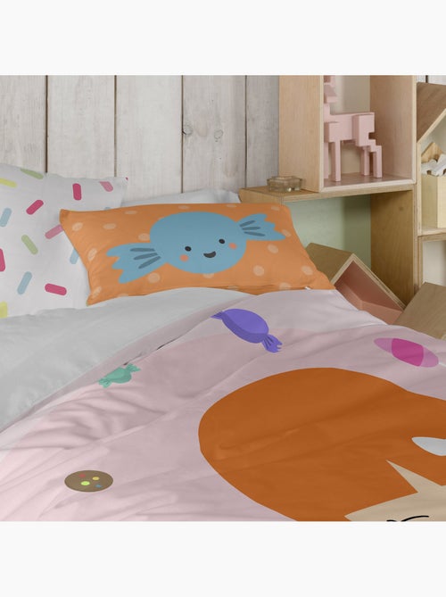 Housse de coussin Candies "Happyfriday" - Kiabi