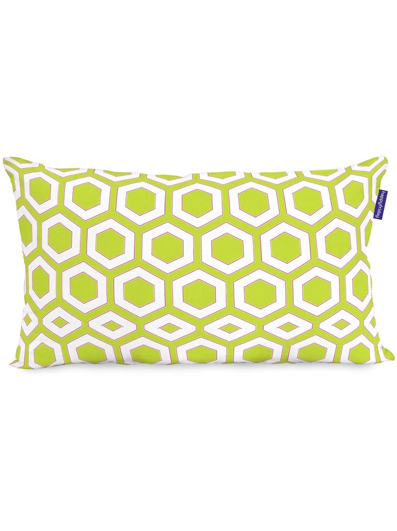 Housse de coussin Cassia "Happyfriday" Multicolore - Kiabi