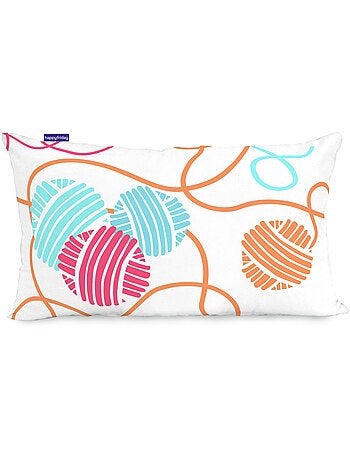 Housse de coussin cat & mouse "happyfriday