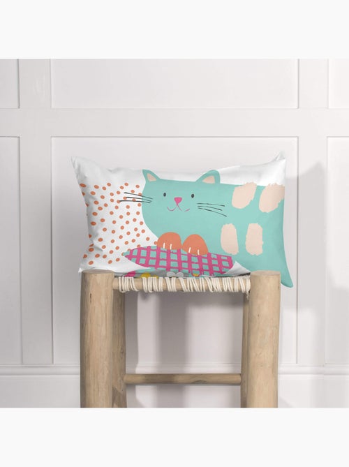 Housse de coussin Cat & mouse "Happyfriday" - Kiabi