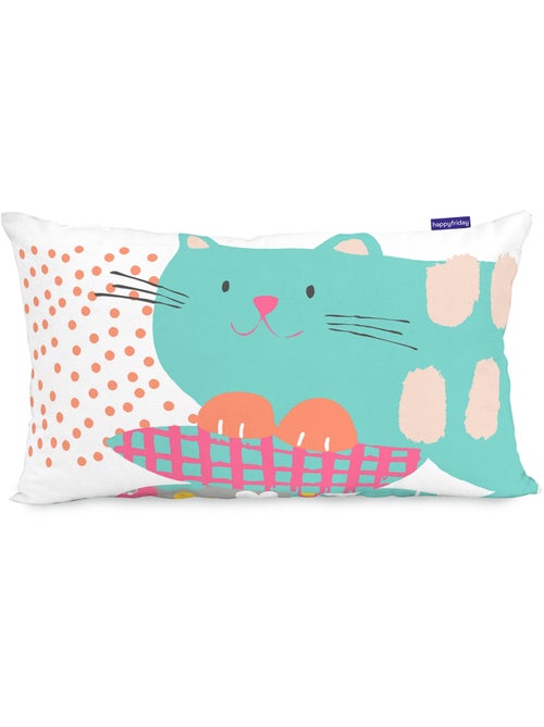 Housse de coussin Cat & mouse "Happyfriday" - Kiabi