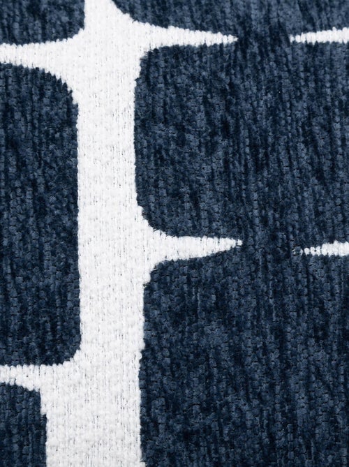 Housse de coussin chenille design - Kiabi