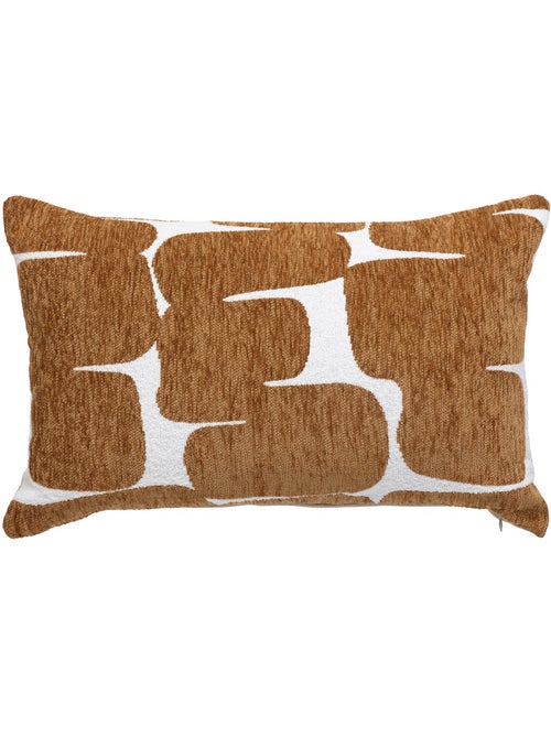 Housse de coussin chenille design - Kiabi