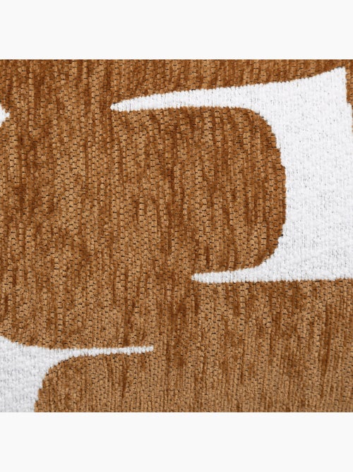 Housse de coussin chenille design - Kiabi