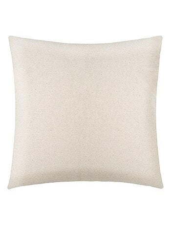 Housse de coussin chenille Géométrique bleu 40x40 cm