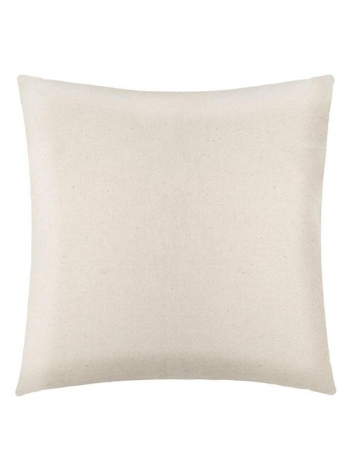 Housse de coussin chenille Géométrique bleu 40x40 cm - Kiabi