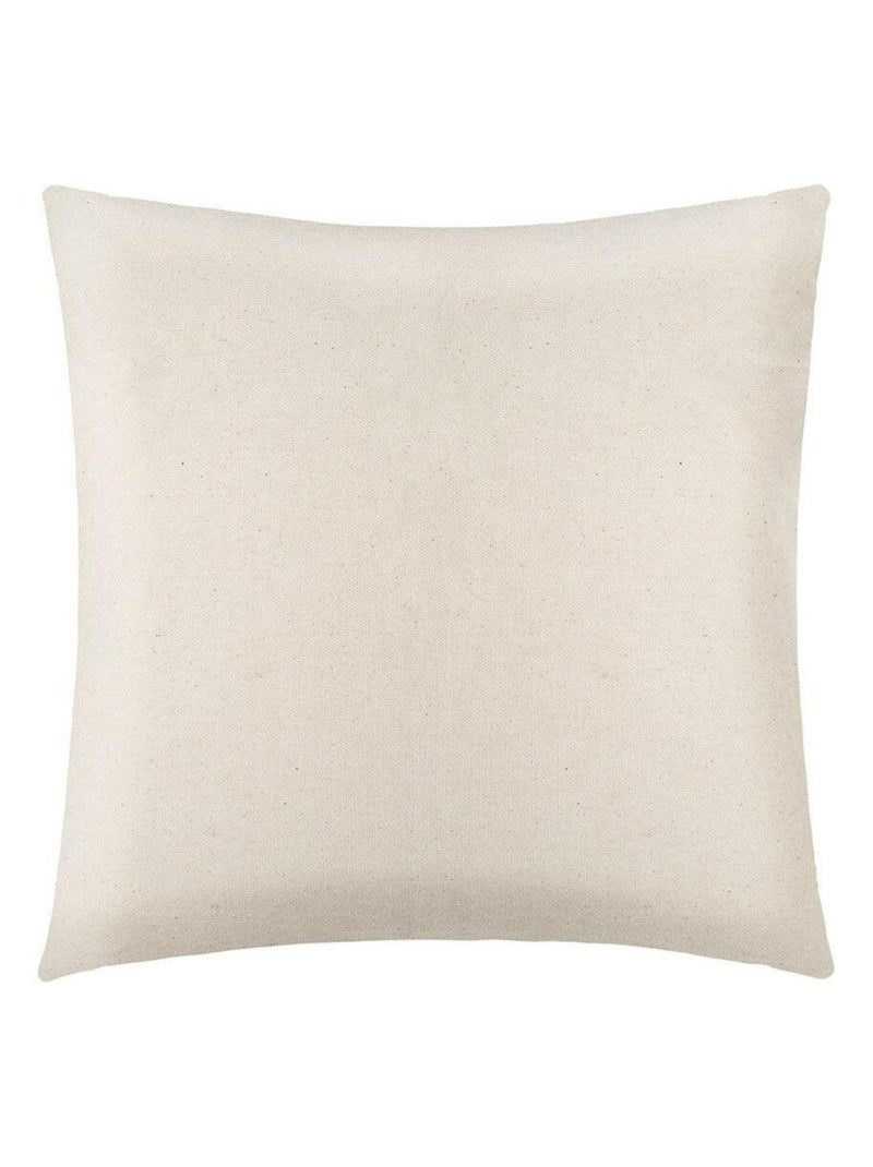Housse de coussin chenille Géométrique bleu 40x40 cm Bleu - Kiabi