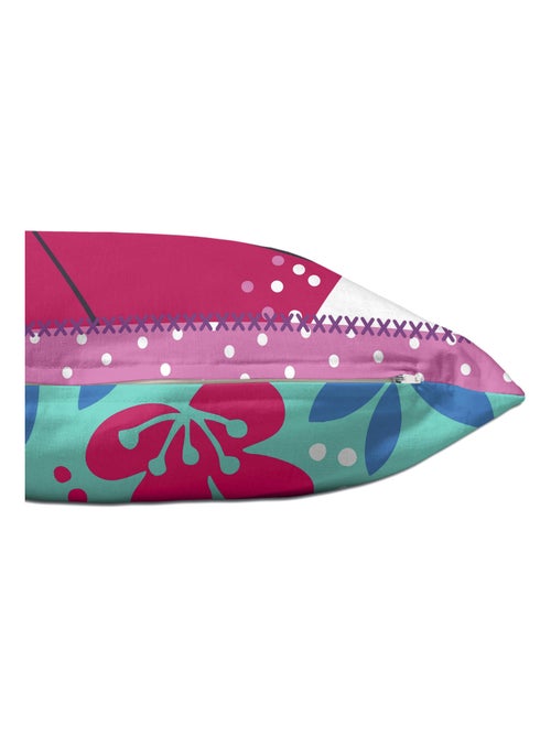 Housse de coussin Cherry blossom "Happyfriday" - Kiabi