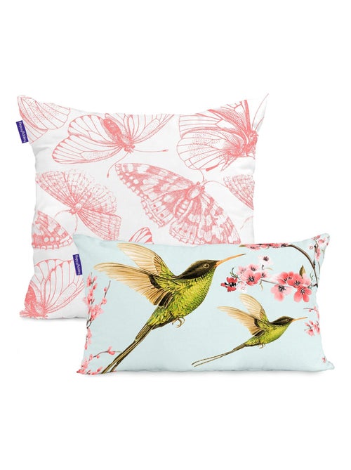 Housse de coussin Chinoiserie "Happyfriday" - Kiabi