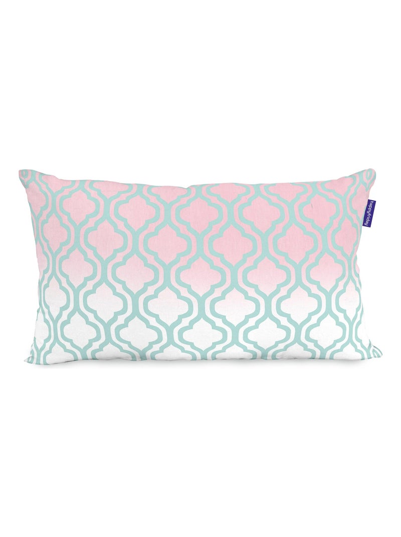 Housse de coussin Chinoiserie "Happyfriday" Blanc - Kiabi