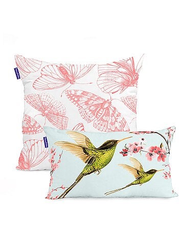 Housse de coussin Chinoiserie "Happyfriday