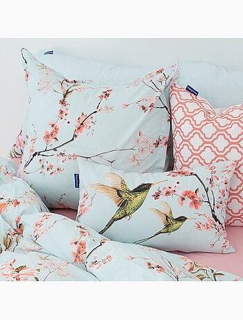Housse de coussin Chinoiserie "Happyfriday