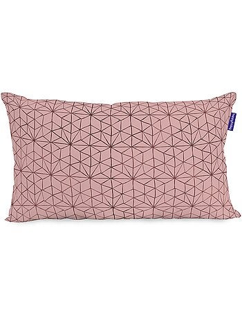 Housse de coussin Chinoiserie rose "Happyfriday