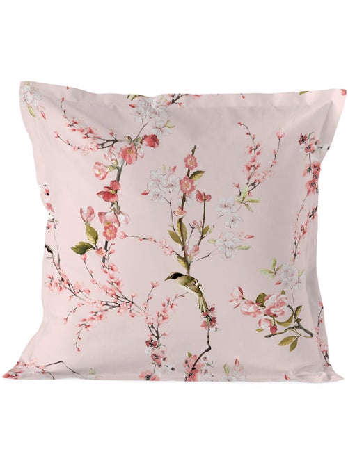 Housse de coussin Chinoiserie rose "Happyfriday" - Kiabi