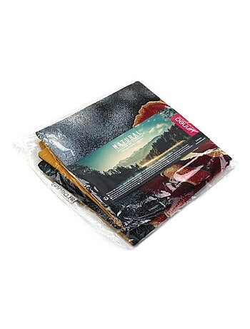 Housse de coussin cm ADRANO Rose chatoyante - polycoton, acrylique