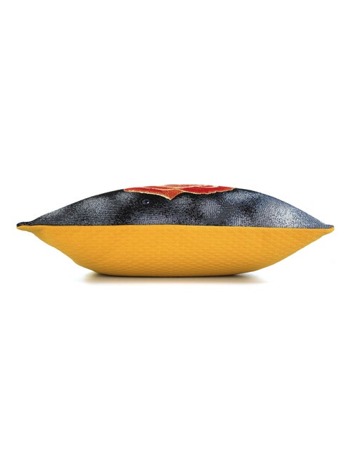 Housse de coussin cm ADRANO Rose chatoyante - polycoton, acrylique - Kiabi