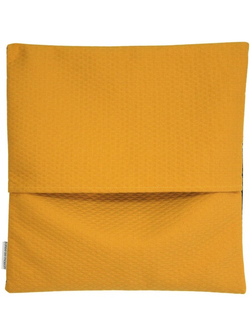 Housse de coussin cm ADRANO Rose chatoyante - polycoton, acrylique - Kiabi