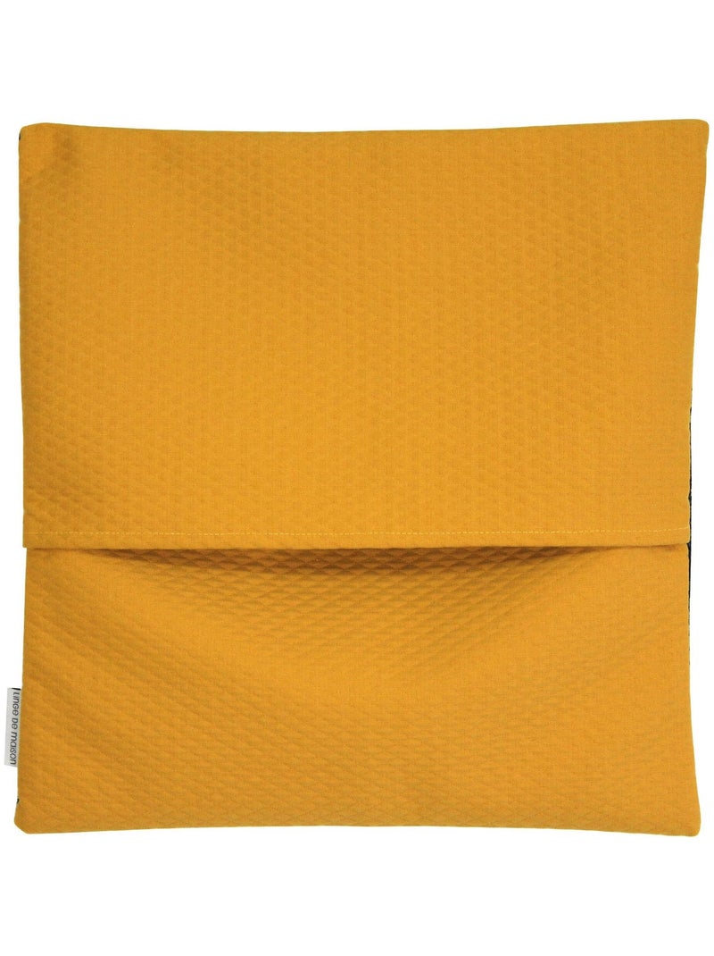 Housse de coussin cm ADRANO Rose chatoyante - polycoton, acrylique Multicolore - Kiabi