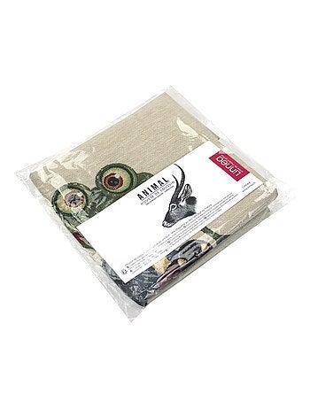 Housse de coussin cm GRAZIE Grenouille footballeuse - polycoton, acrylique