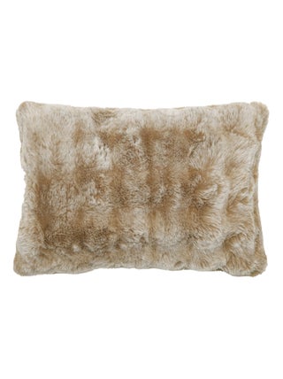 Housse de coussin collection ASTRAKAN fausse fourrure