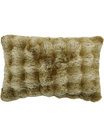 Housse de coussin collection ASTRAKAN fausse fourrure