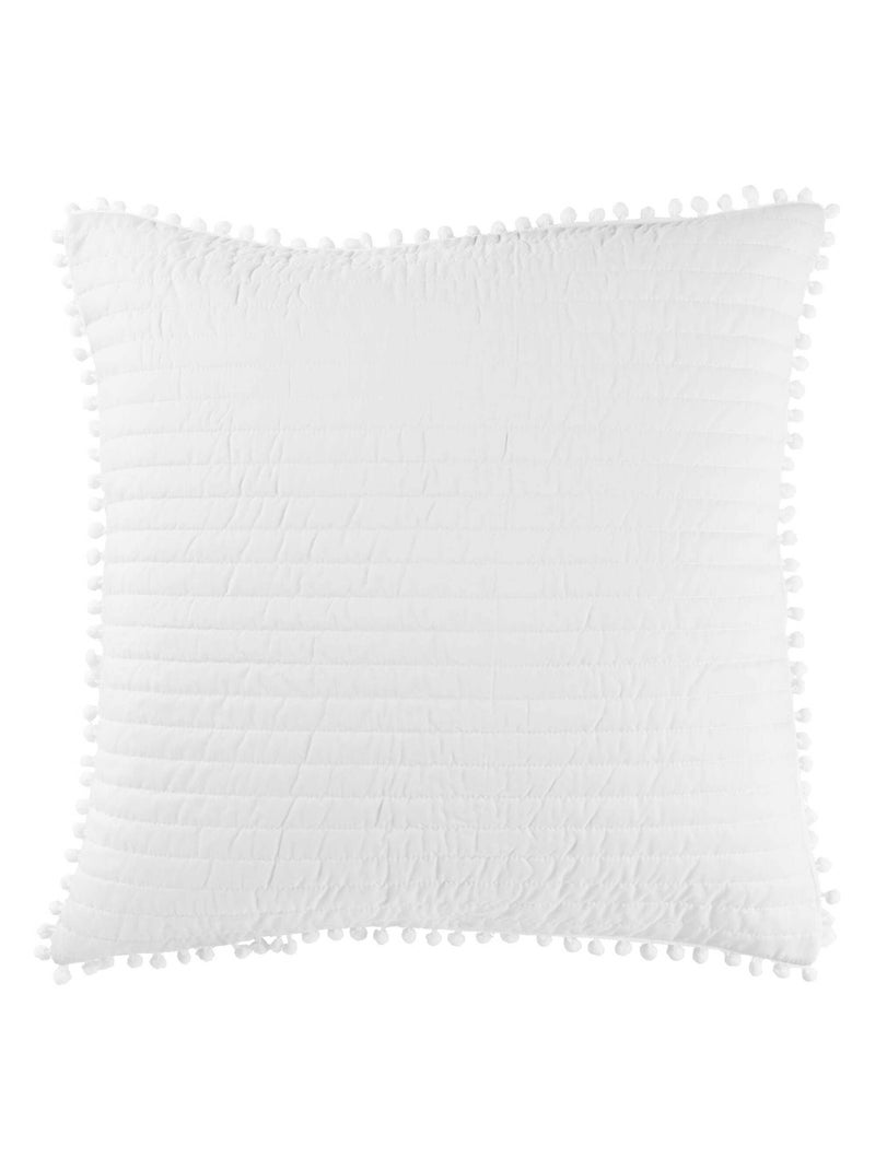 Housse de coussin Collection Dorine Blanc - Kiabi