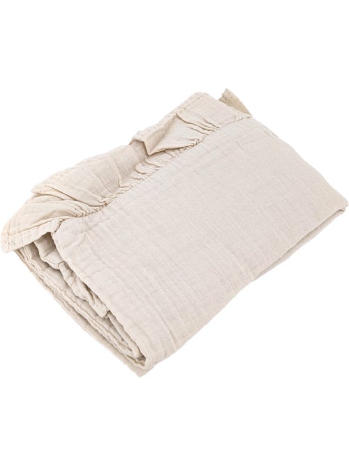 Housse de coussin collection ELZA 2 volants - Kiabi Housse de coussin collection ELZA 2 volants - Kiabi