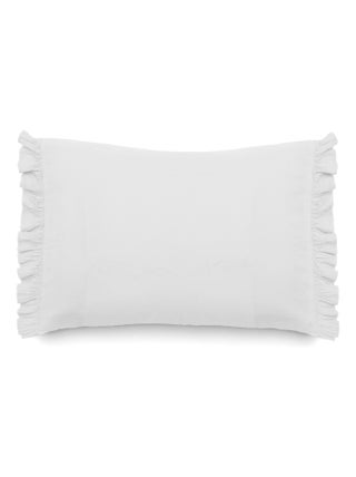 Housse de coussin collection ELZA 2 volants