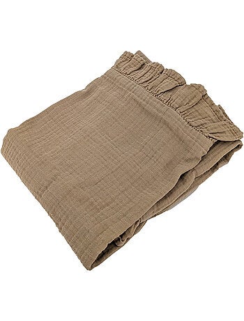 Housse de coussin collection ELZA 2 volants