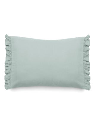 Housse de coussin collection ELZA 2 volants