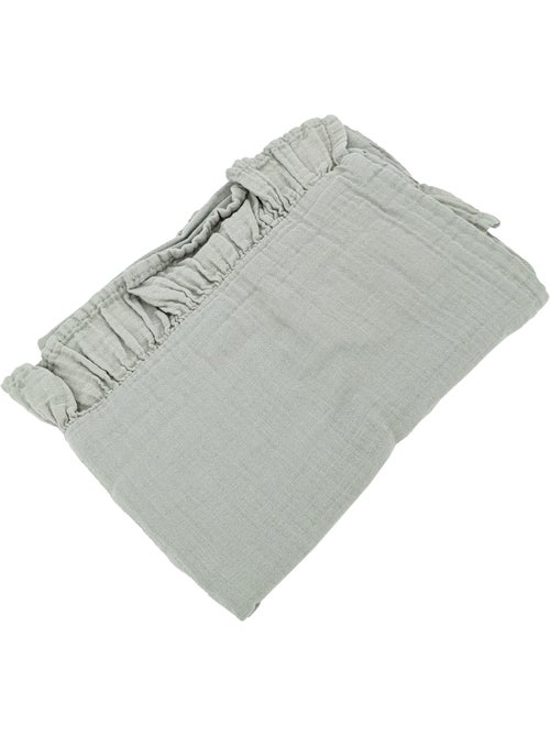 Housse de coussin collection ELZA 2 volants - Kiabi Housse de coussin collection ELZA 2 volants - Kiabi