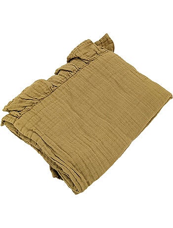 Housse de coussin collection ELZA 2 volants